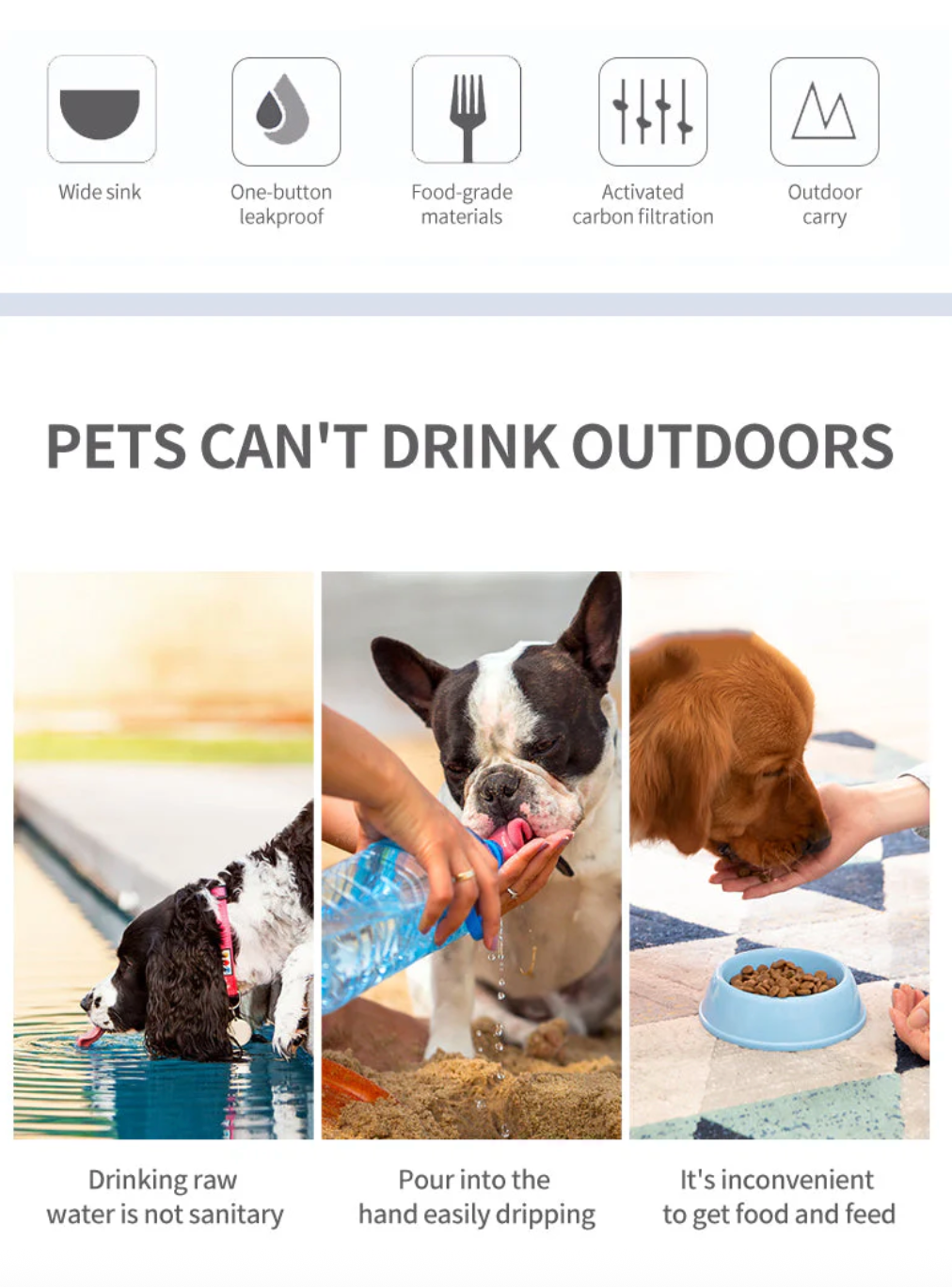 Pet Drinking Water Dispenser